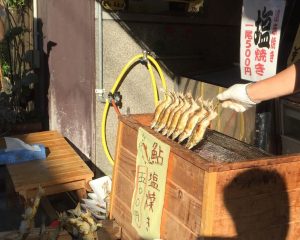 鮎の塩焼き